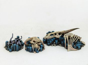 Terrain from the Warhammer Underworlds Beastgrave set